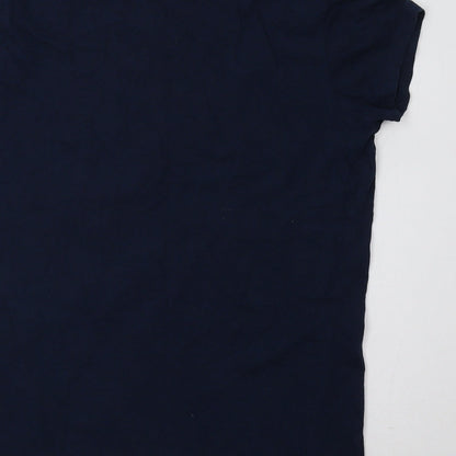 Diverse Womens Blue   Basic T-Shirt Size S