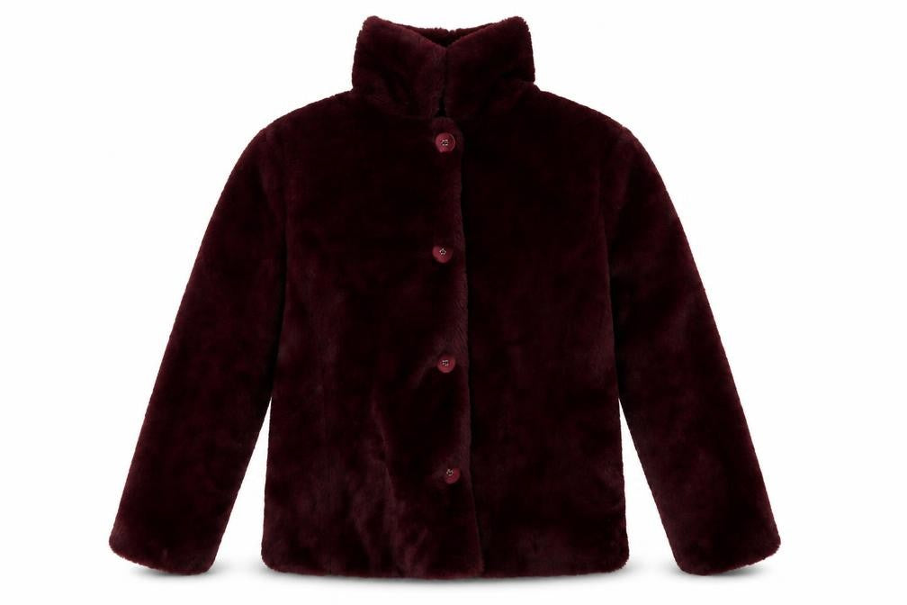 Sainsburys Womens Red   Jacket Coat Size 12