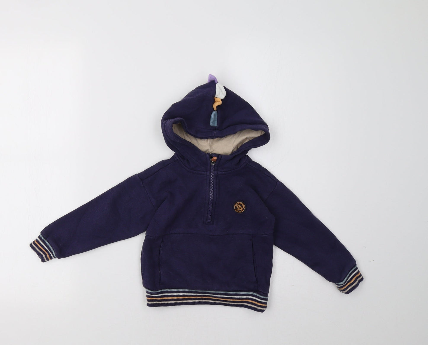 Nutmeg Boys Blue   Pullover Hoodie Size 2 Years