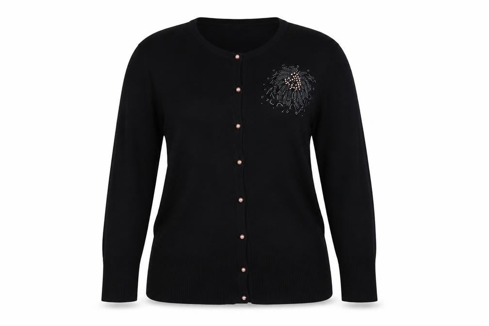 Debenhams Womens Black   Pullover Sweatshirt Size 16