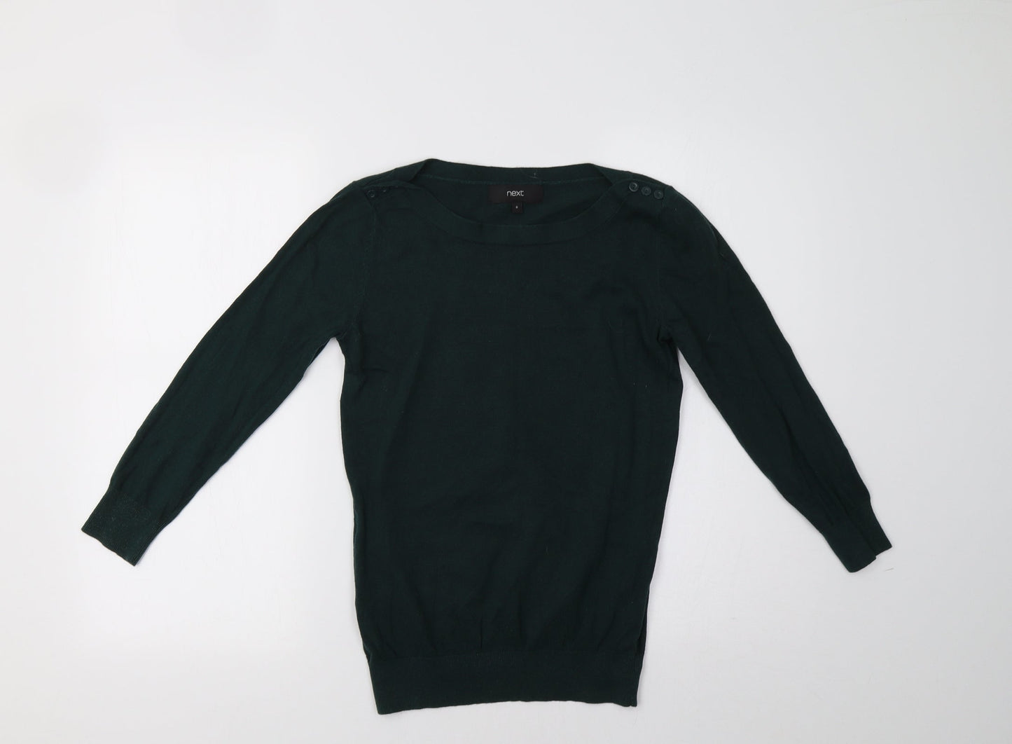 NEXT Womens Green   Pullover Sweatshirt Size 8