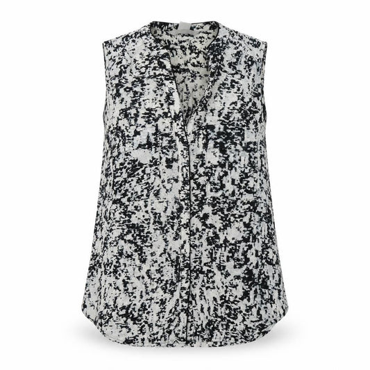 H&M Womens Grey   Basic Button-Up Size 6
