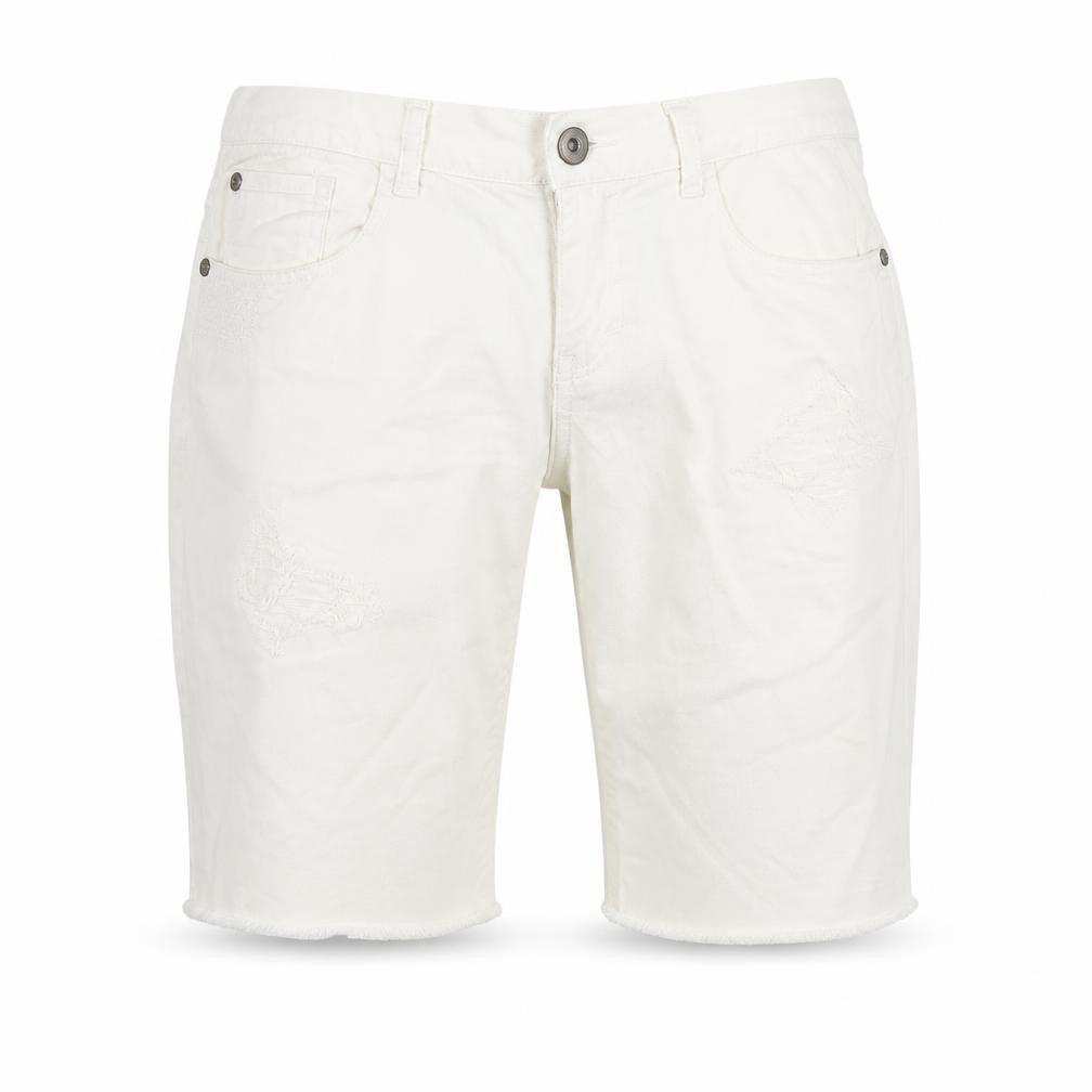 Sanctuary Womens Ivory  Denim Cut-Off Shorts Size 31 in - distressed