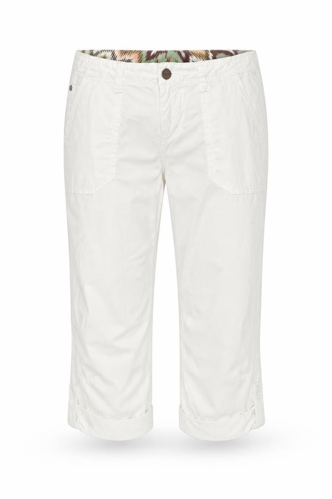Sanctuary Womens White   Cropped Trousers Size 30 in L20 in