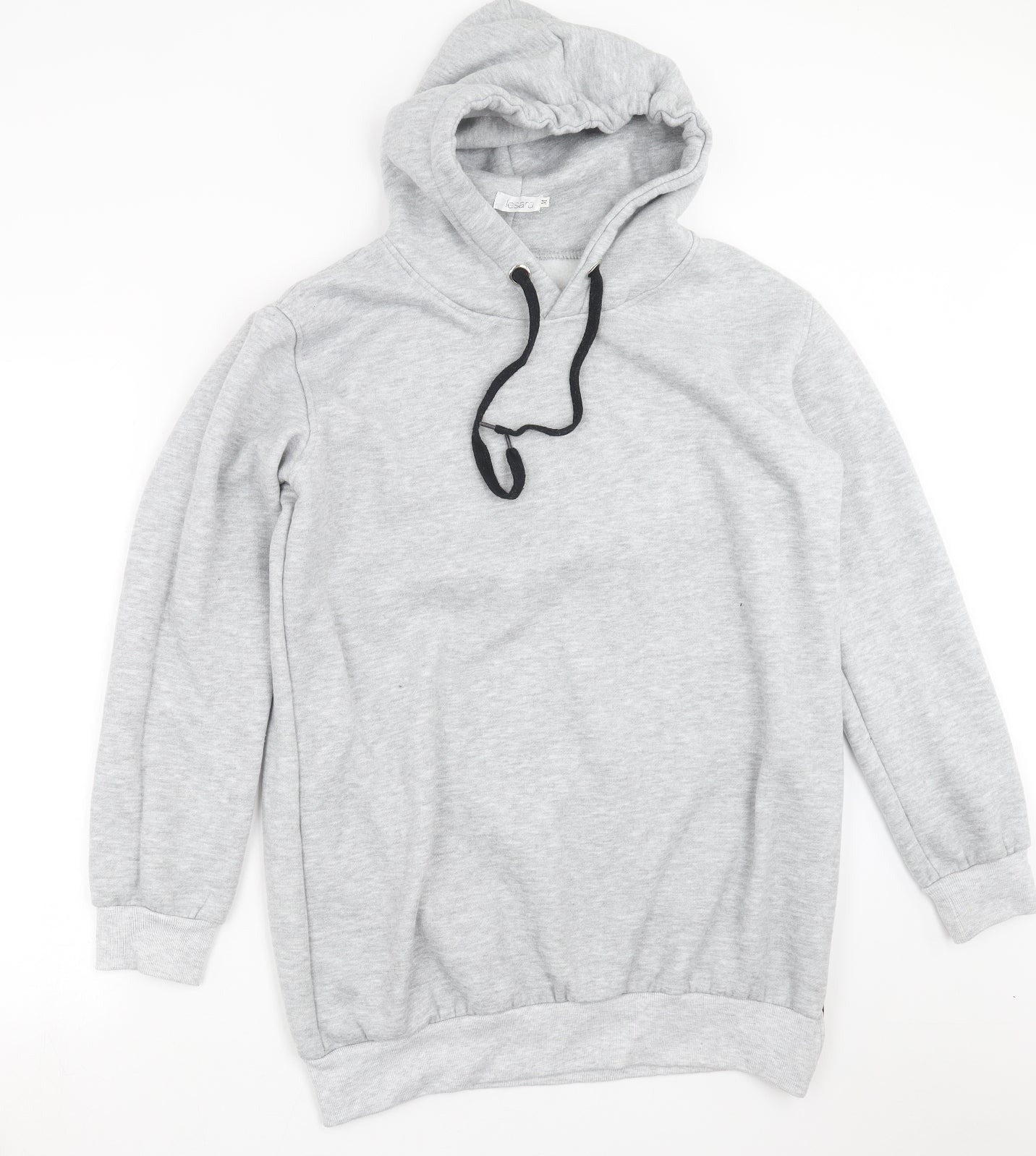 lesara Womens Grey   Pullover Hoodie Size M