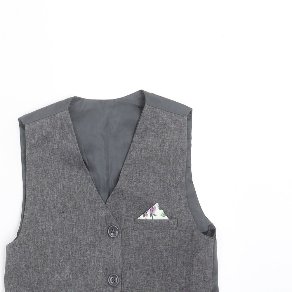 best of british Boys Grey   Jacket Snowsuit Size 3-4 Years