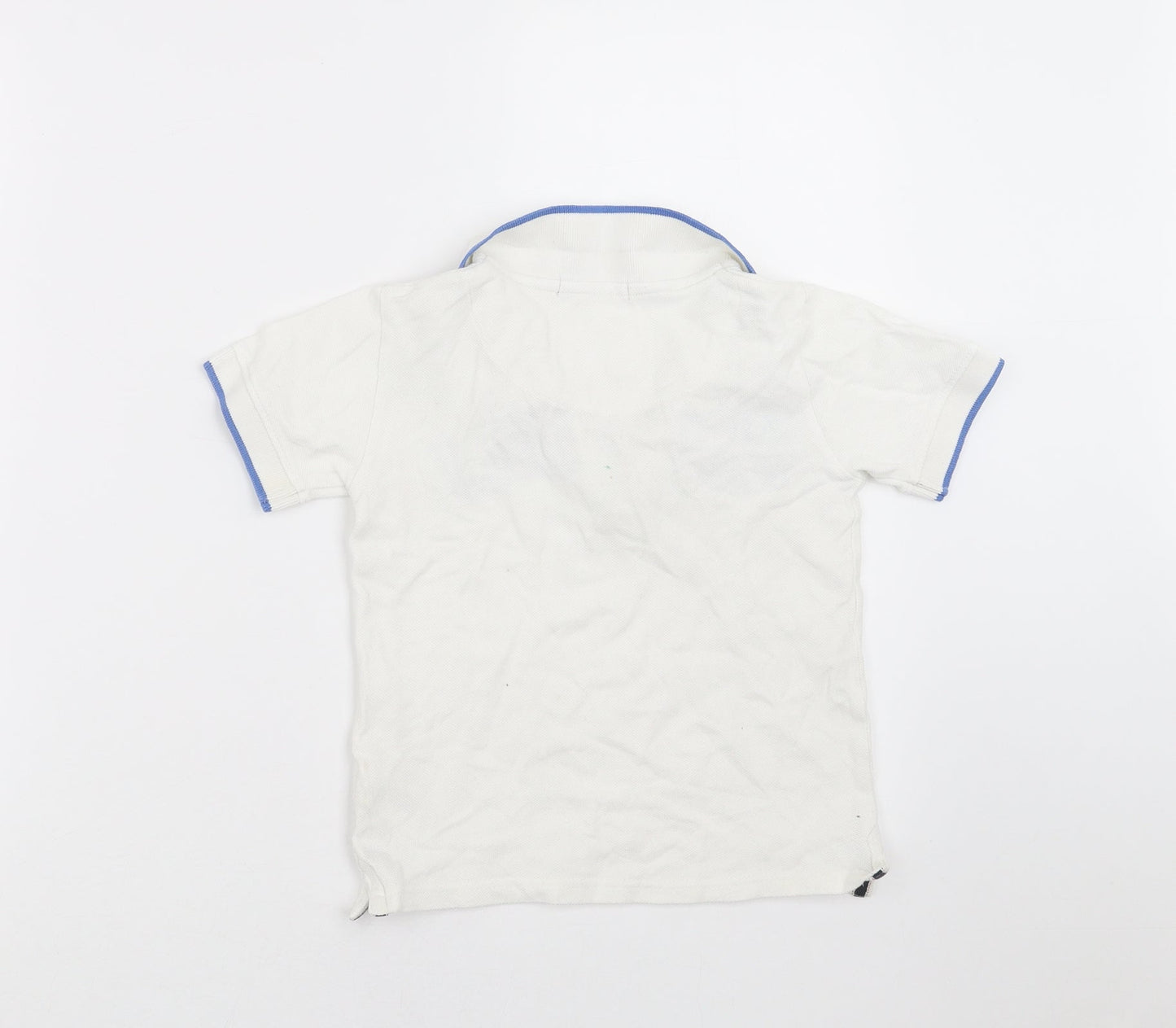 Jasper Conran Boys White   Basic Polo Size 3-4 Years