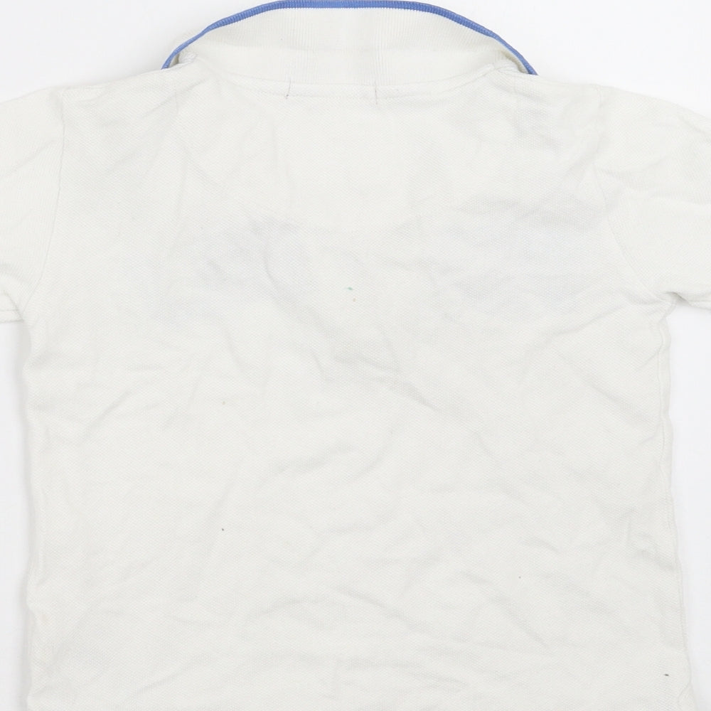 Jasper Conran Boys White   Basic Polo Size 3-4 Years
