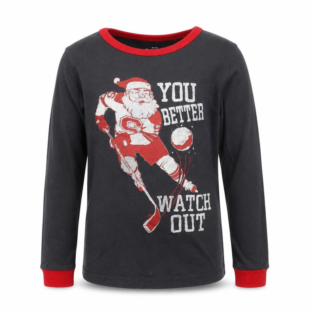 Oshkosh Boys Grey Solid   Pyjama Top Size 10 Years  - christmas