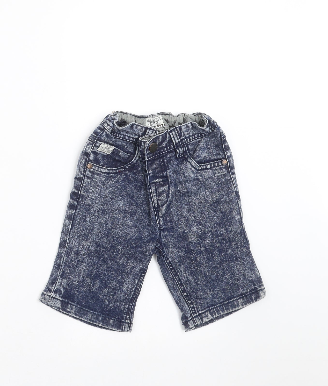 NEXT Boys Blue  Denim Bermuda Shorts Size 2-3 Years