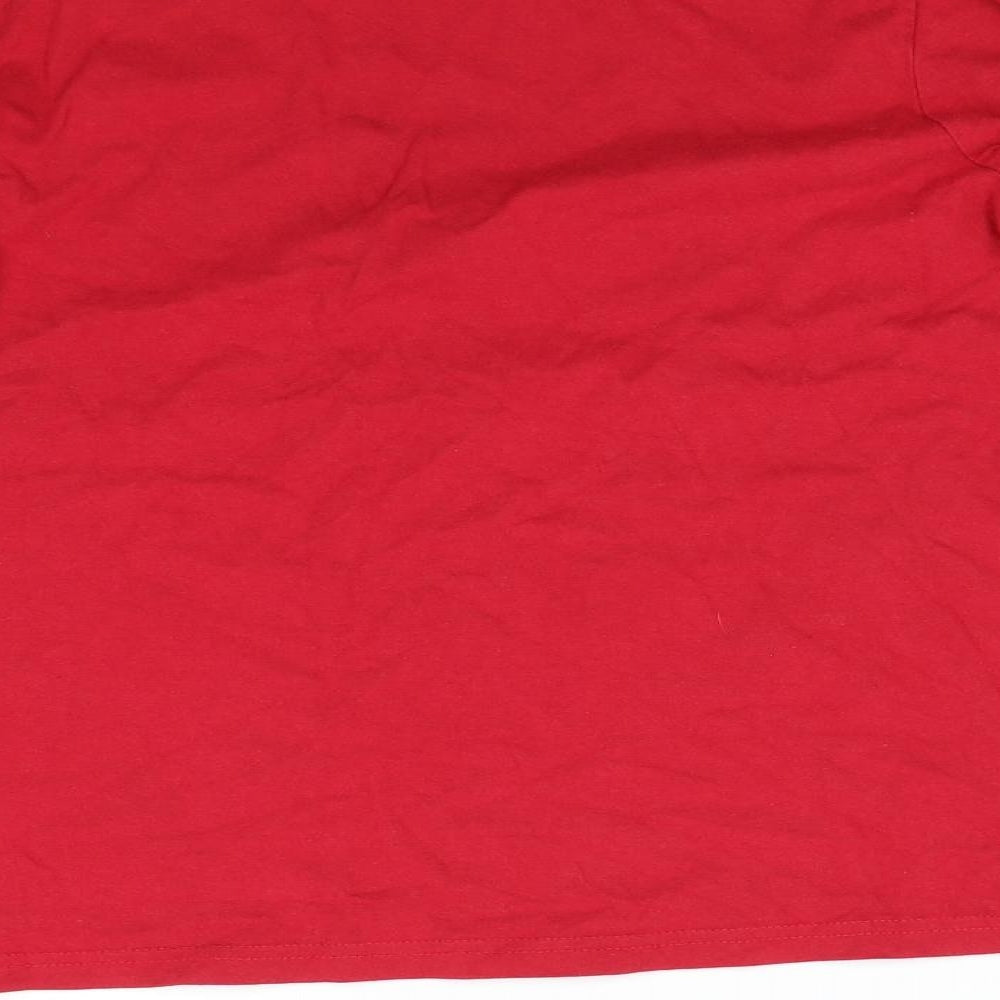 Primark Boys Red   Basic T-Shirt Size 10-11 Years  - NYC