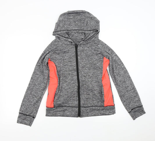 Preworn Womens Grey   Full Zip Hoodie Size M