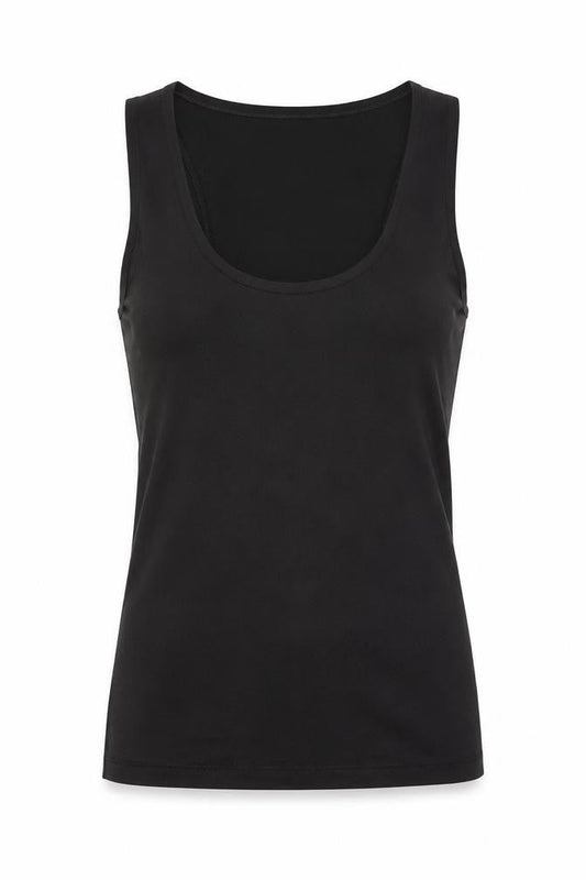 Zallo Womens Black   Basic Tank Size XS