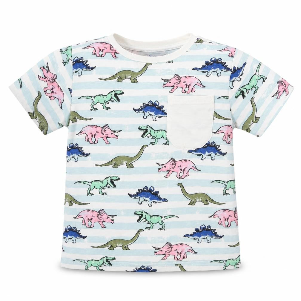 Urban Boys Multicoloured   Basic T-Shirt Size 3-4 Years  - Dinosaurs