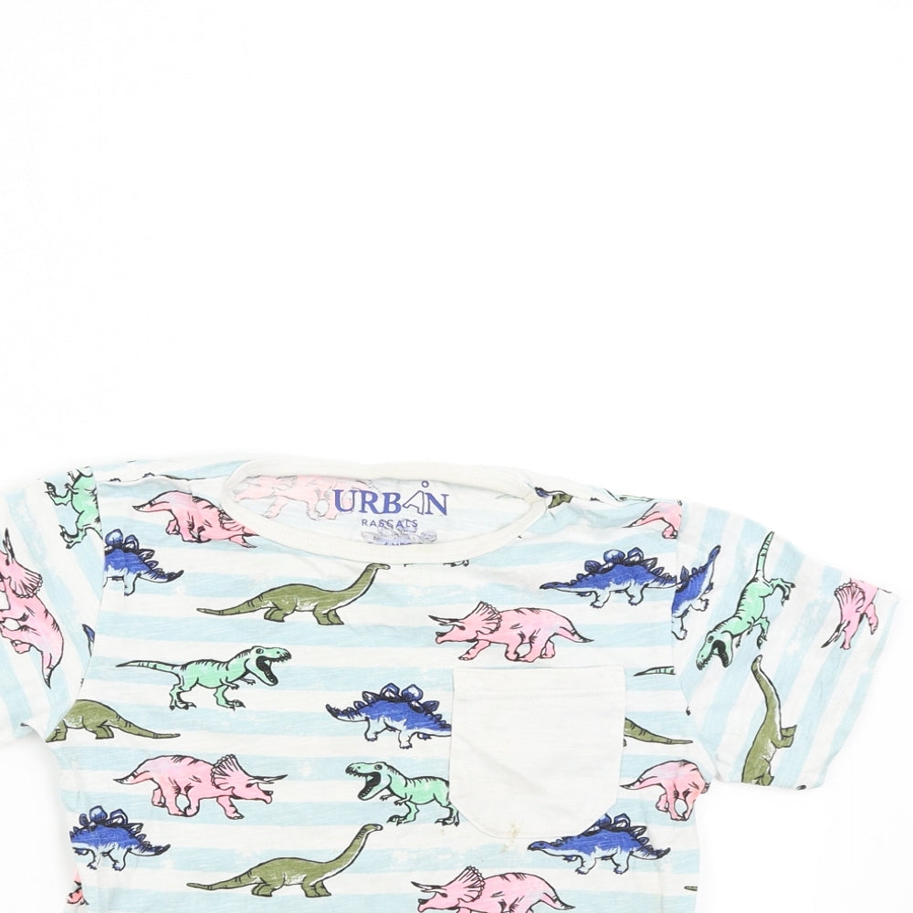 Urban Boys Multicoloured   Basic T-Shirt Size 3-4 Years  - Dinosaurs