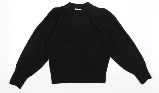 H&M Womens Black   Pullover Jumper Size M