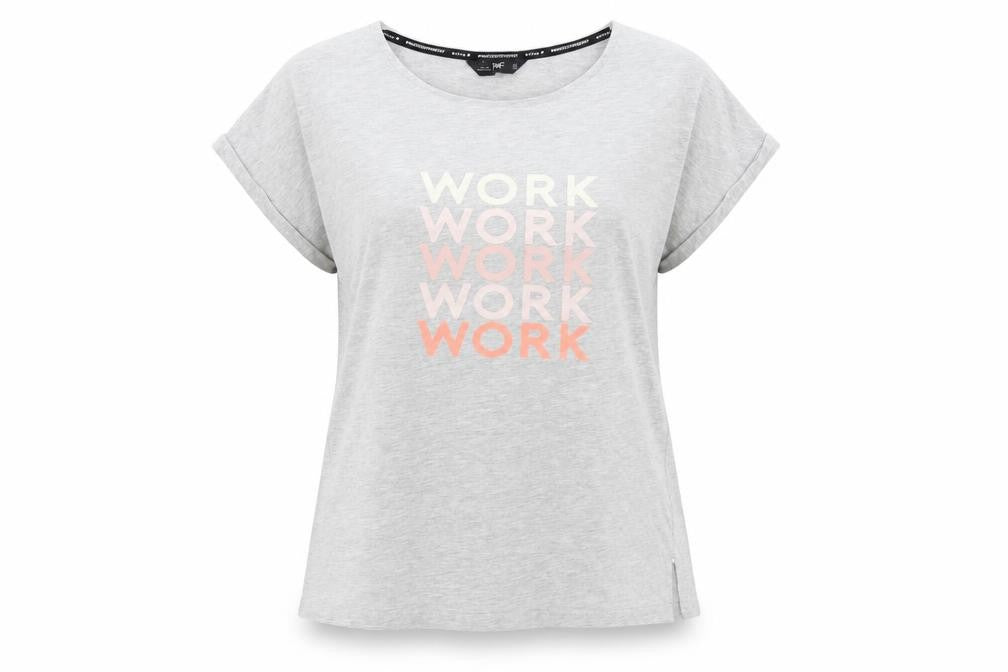 F&F Womens Grey   Basic T-Shirt Size S