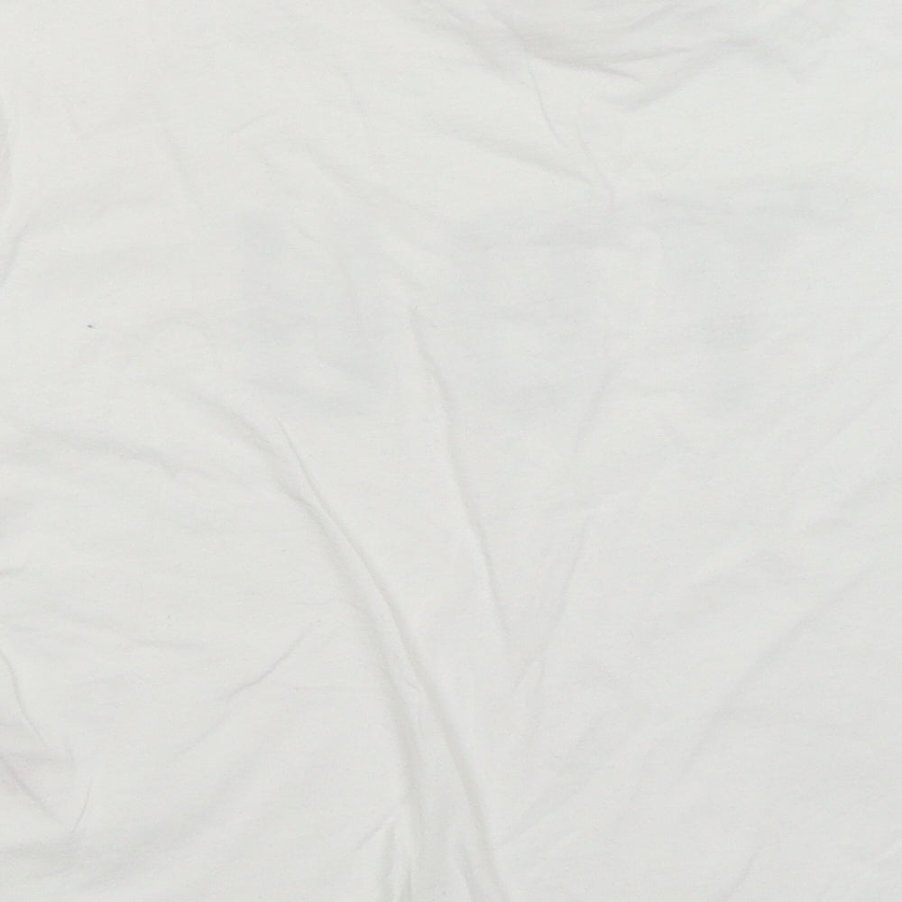 Miss E-vie Girls White   Cropped T-Shirt Size 13-14 Years  - The Future Starts With You