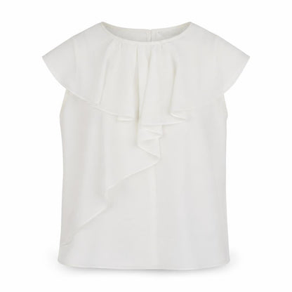 Peacocks Womens White   Basic Blouse Size 14