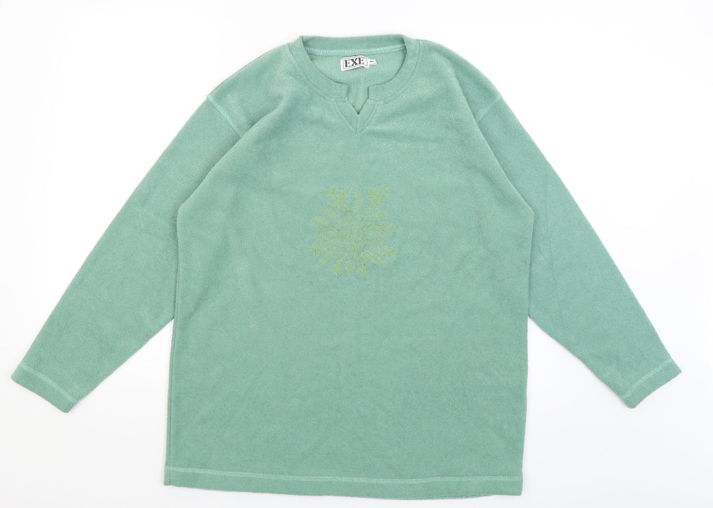 Exe Womens Green   Pullover Jumper Size M