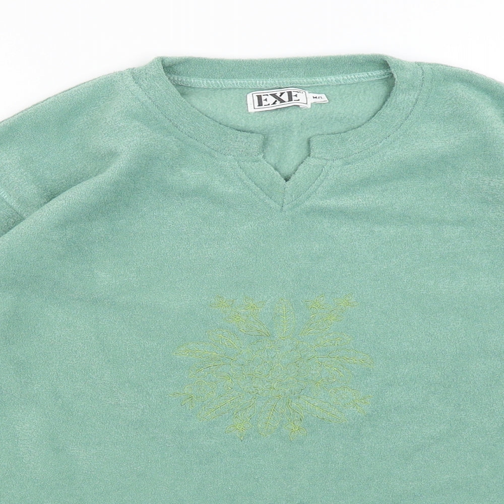 Exe Womens Green   Pullover Jumper Size M