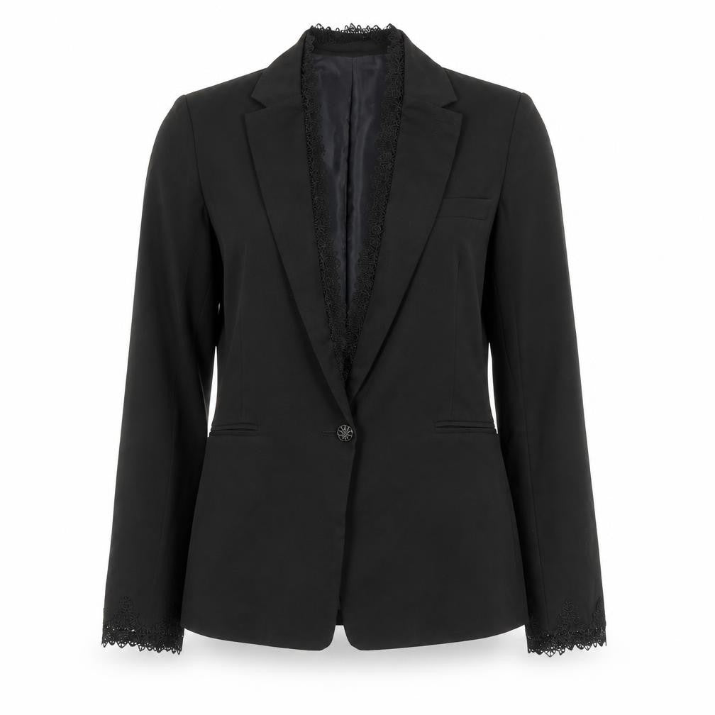 Studio Mouthy Womens Black   Jacket Blazer Size 10