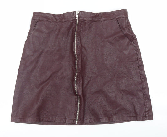 A&G Womens Pink   Mini Skirt Size M
