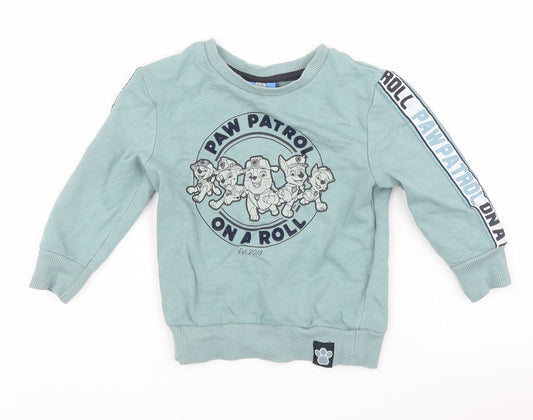 George Baby Blue   Pullover Jumper Size 12-18 Months  - Paw Patrol
