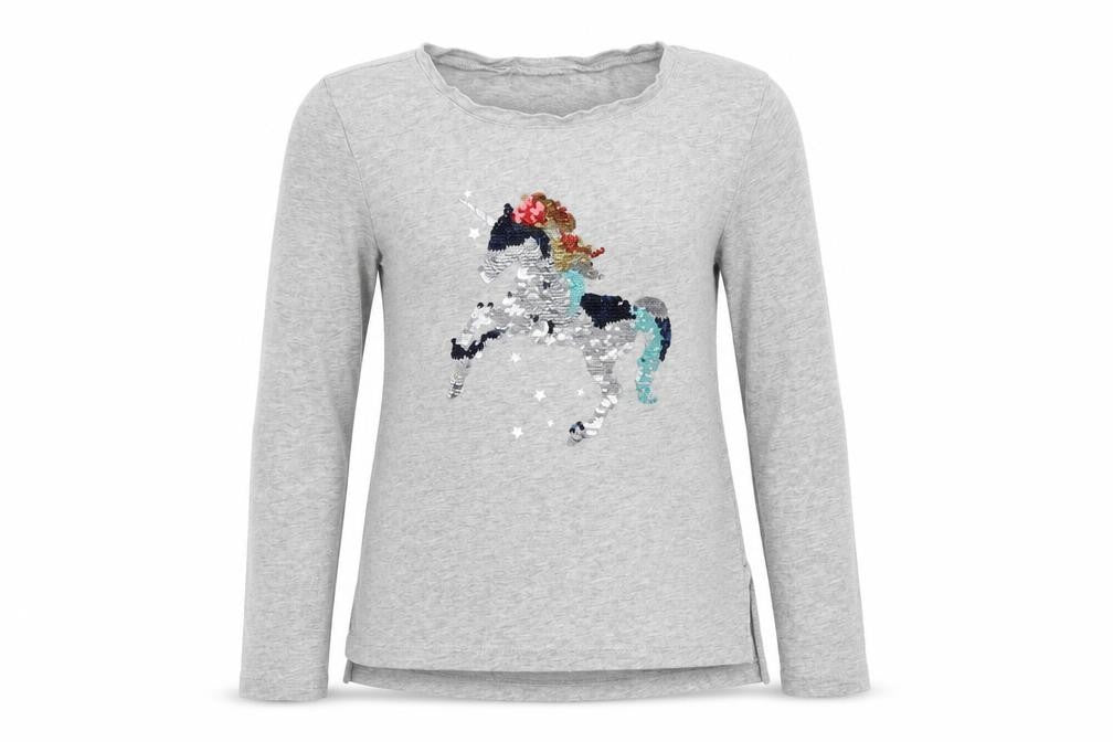 Gap Girls Grey   Basic T-Shirt Size S