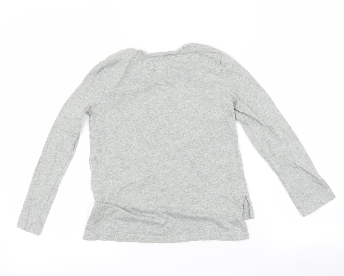 Gap Girls Grey   Basic T-Shirt Size S