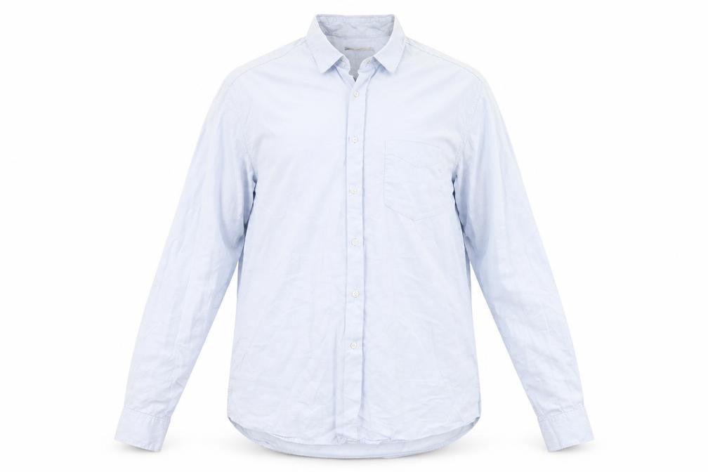 ARUUTO Mens Blue    Button-Up Size XL