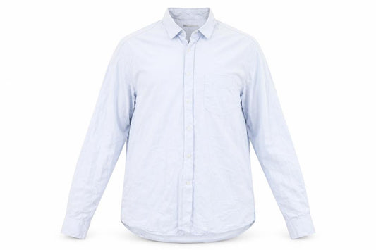 ARUUTO Mens Blue    Button-Up Size XL