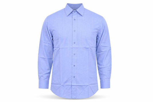 SAVATINI Mens Blue    Button-Up Size 15.5