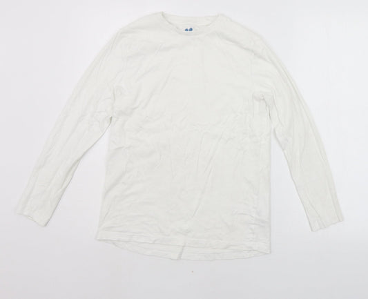 Very Girls White   Basic T-Shirt Size 13 Years