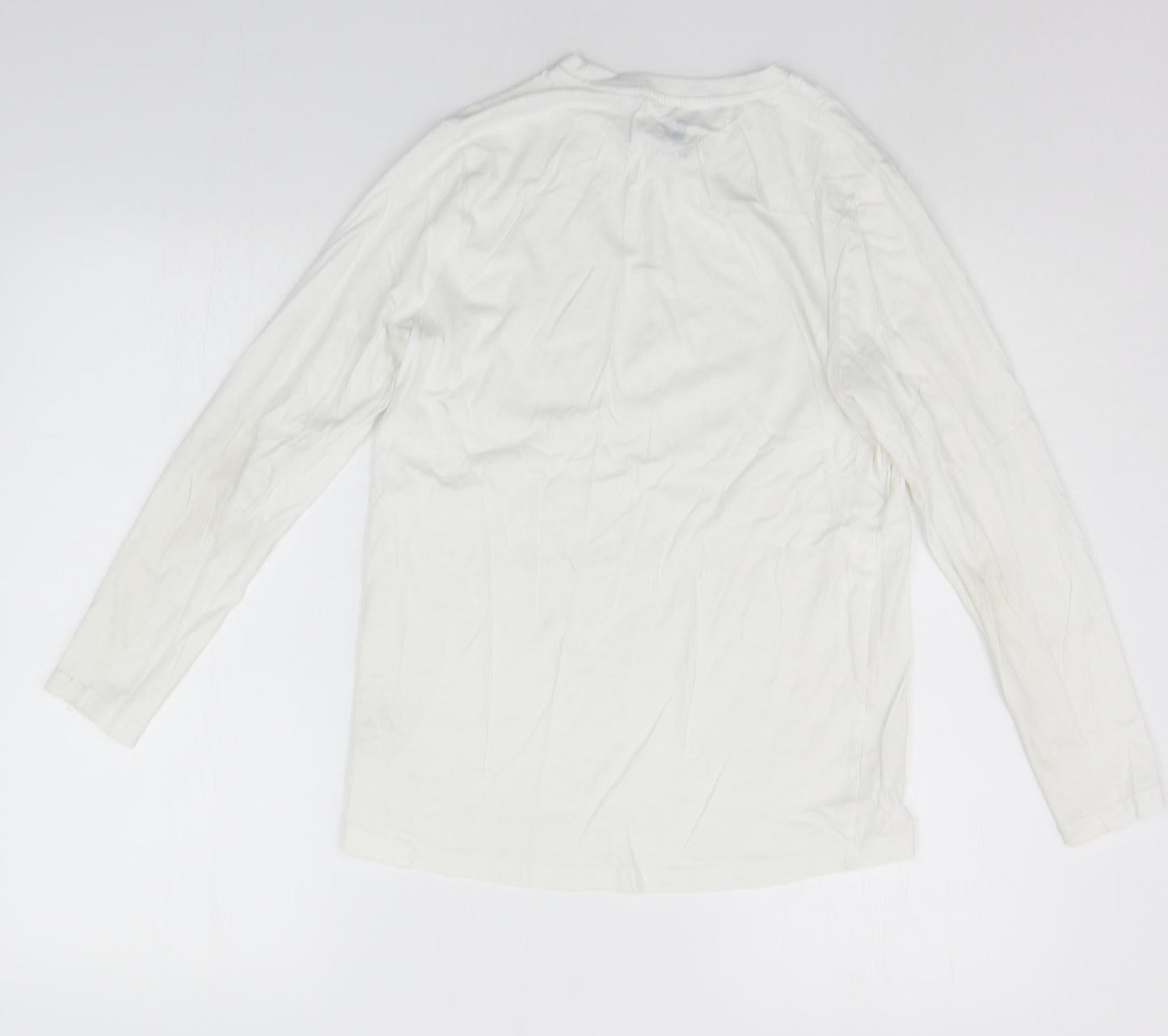 Very Girls White   Basic T-Shirt Size 13 Years