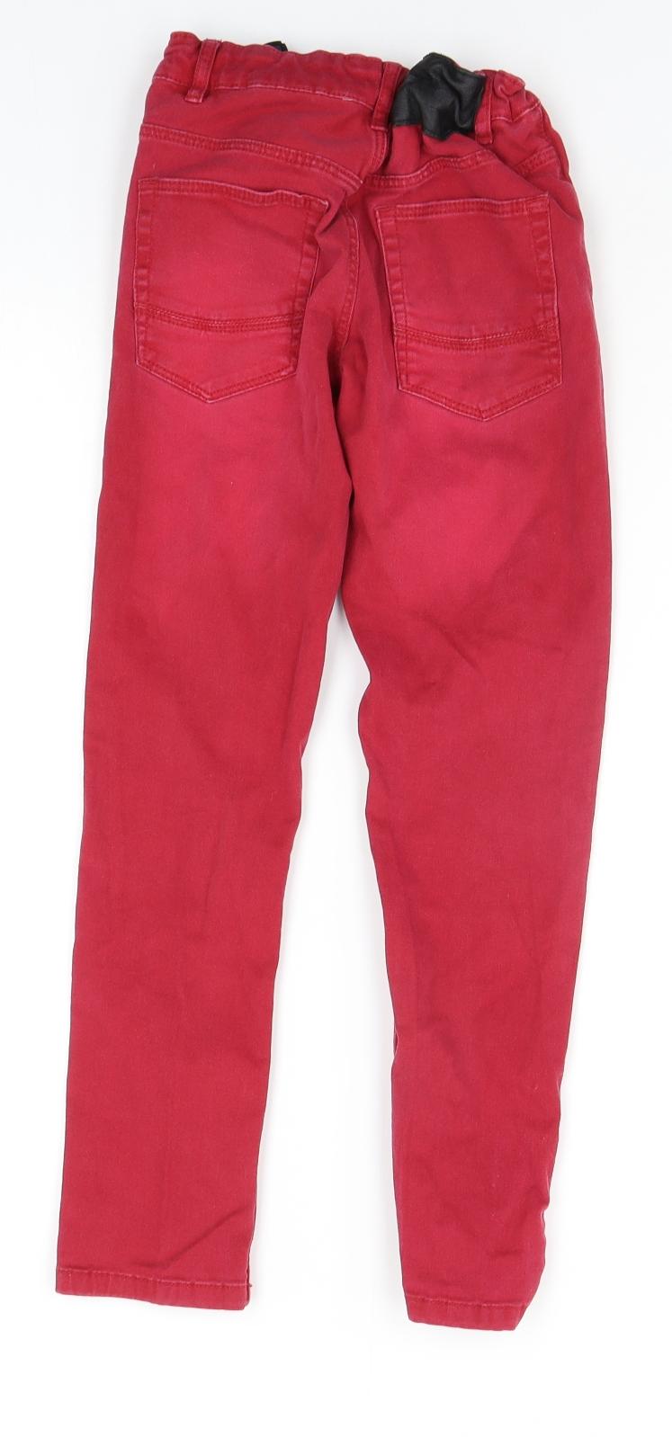 H&M Girls Purple   Chino Trousers Size 9-10 Years