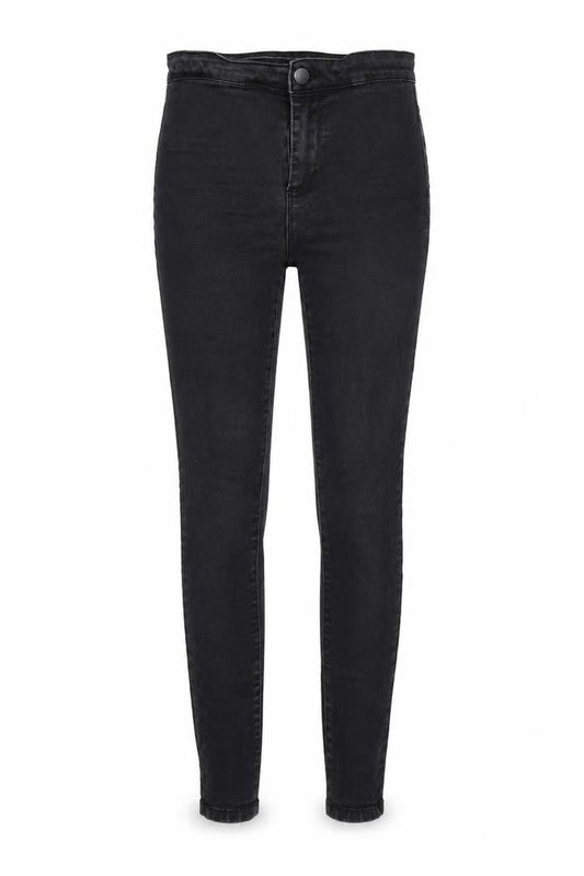 Denim & Co. Womens Black   Skinny Jeans Size 8 L26 in