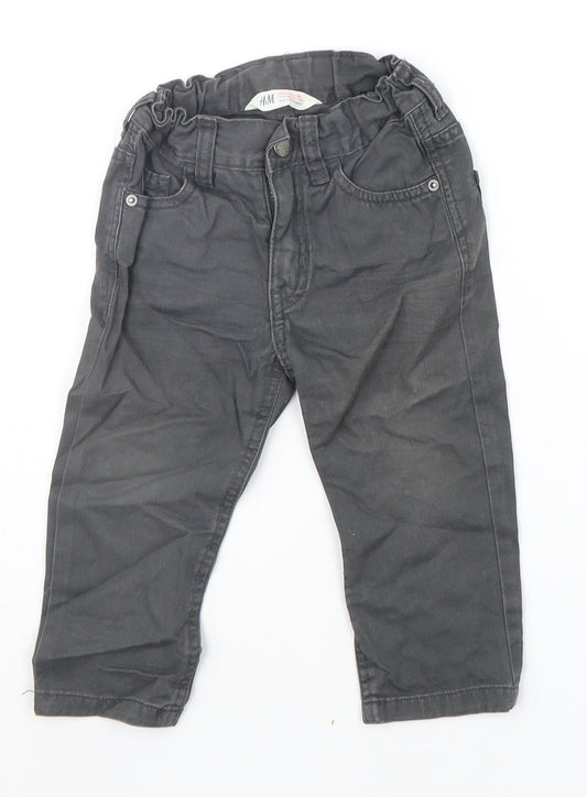 H&M Baby Grey   Jogger Jeans Size 18-24 Months
