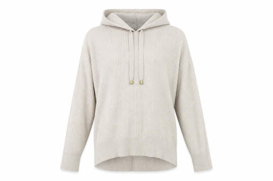 George Womens Beige   Pullover Hoodie Size S