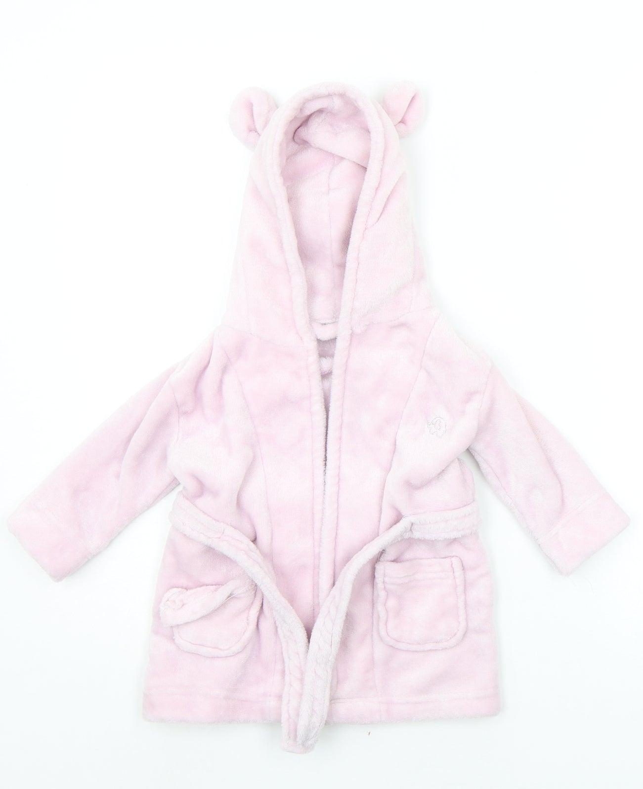 Babytown Baby Pink Solid   Gown Size 6-9 Months