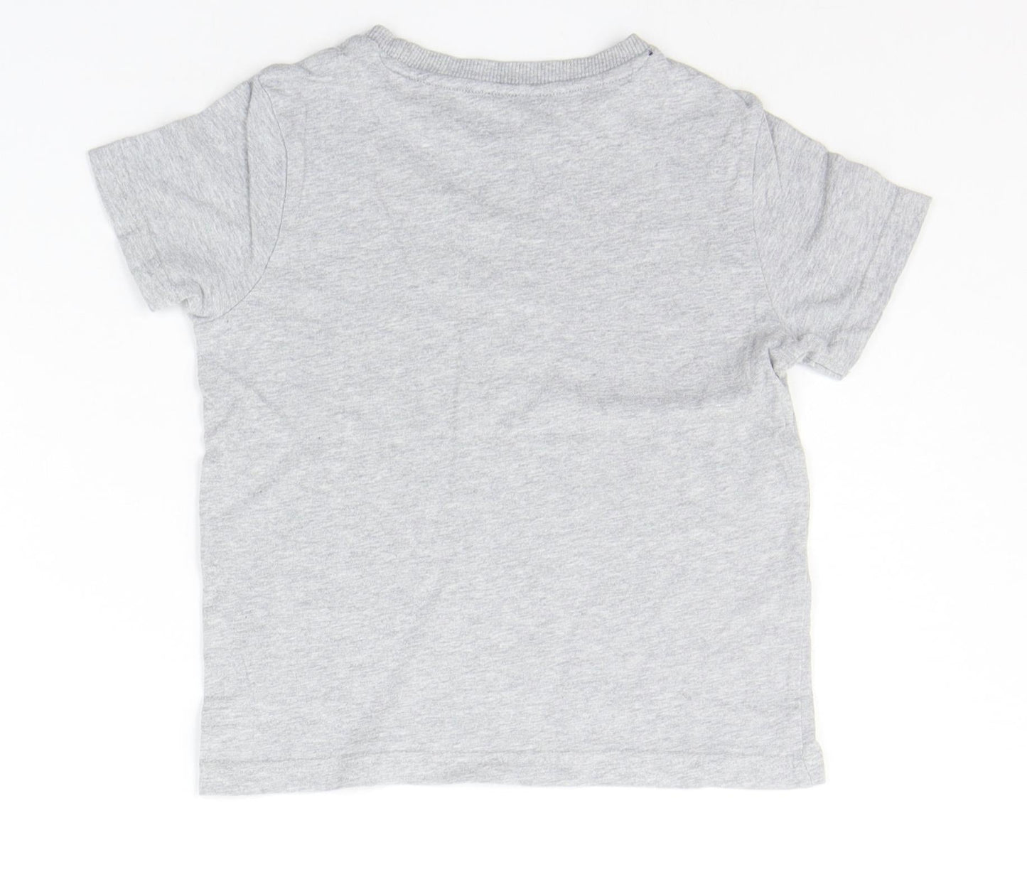 F&F Girls Grey   Basic T-Shirt Size 4-5 Years