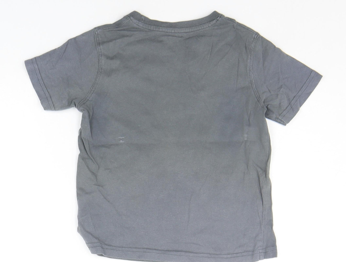 pEP&CO Boys Grey   Basic T-Shirt Size 5-6 Years