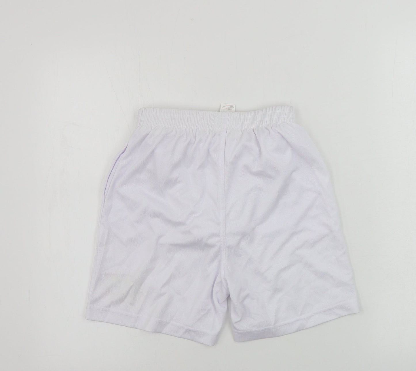 AWD  Boys White   Sweat Shorts Size 12-13 Years