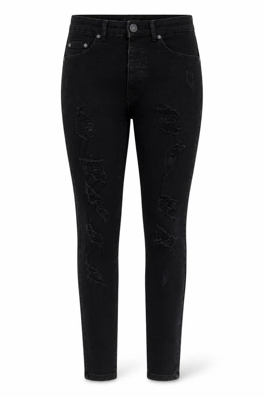 Boohoo  Womens Black   Skinny Jeans Size 32 in L27 in