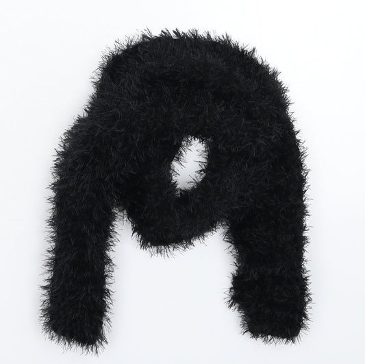 Preworn Girls Black   Scarf Scarves & Wraps One Size
