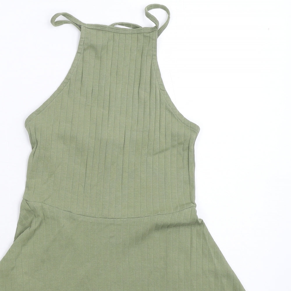 FOREVER 21 Womens Green   Fit & Flare  Size S