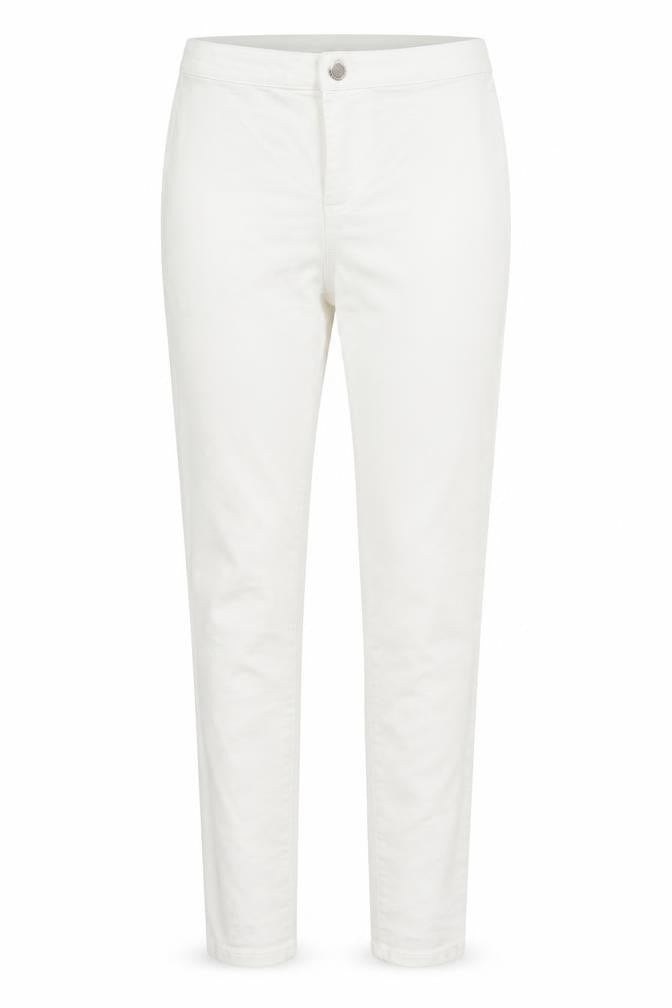 Denim & Co. Womens White  Denim Jegging Jeans Size 6 L28 in