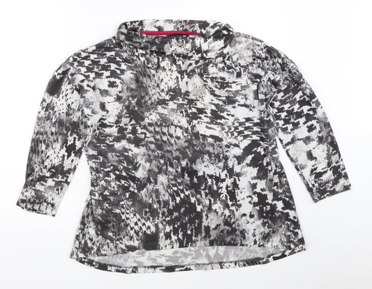Viz A Viz Womens Grey   Pullover Jumper Size 14