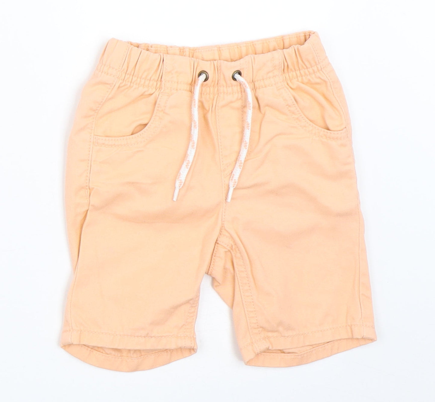 Nutmeg Boys Orange   Cropped Trousers Size 12-18 Months