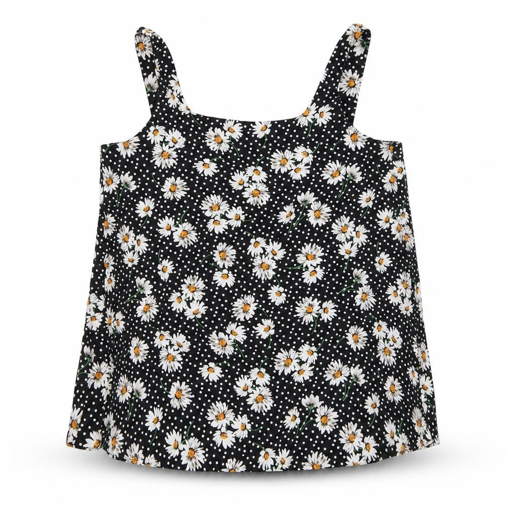 Dorothy Perkins Womens Black Floral  Basic Blouse Size 10